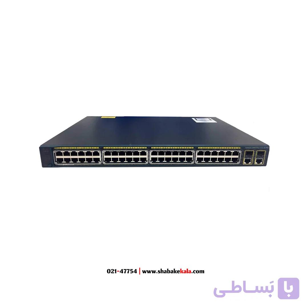 سوئیچ سیسکو مدل WS-C2960Plus-48PST-S
