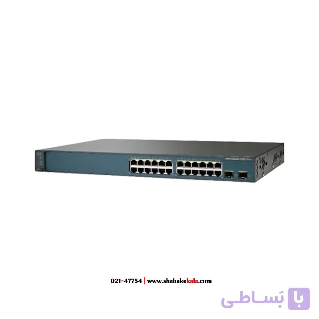 سوئیچ سیسکو مدل WS-C3560V2-24PS-S