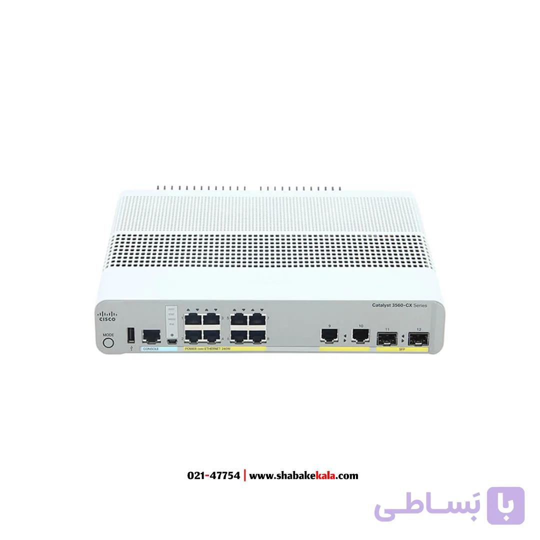 سوئیچ سیسکو مدل WS-C3560CX-8PC-S