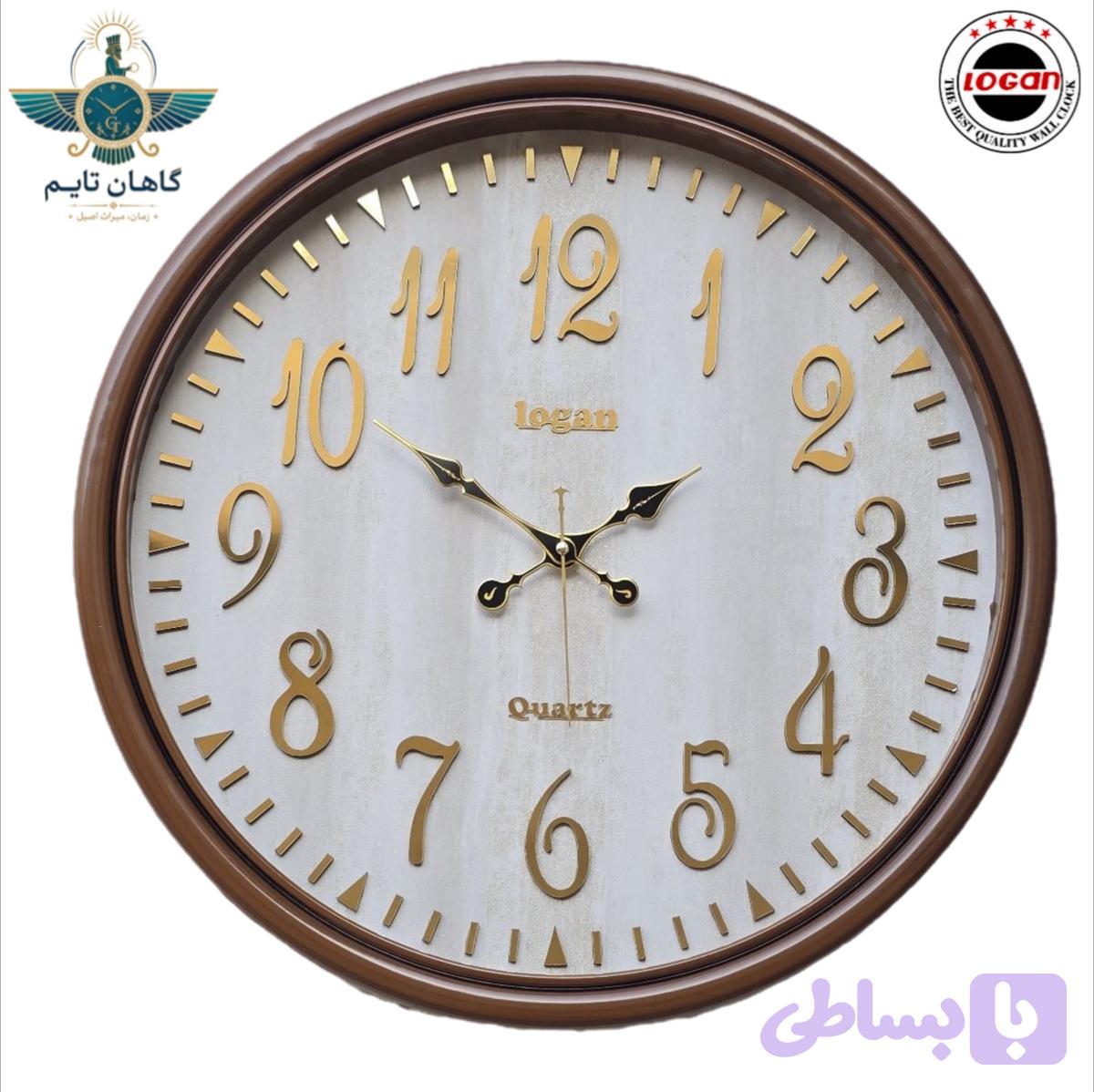 ساعت دیواری لوگان - کد ۲۱۵ - ۶۰ سانتی