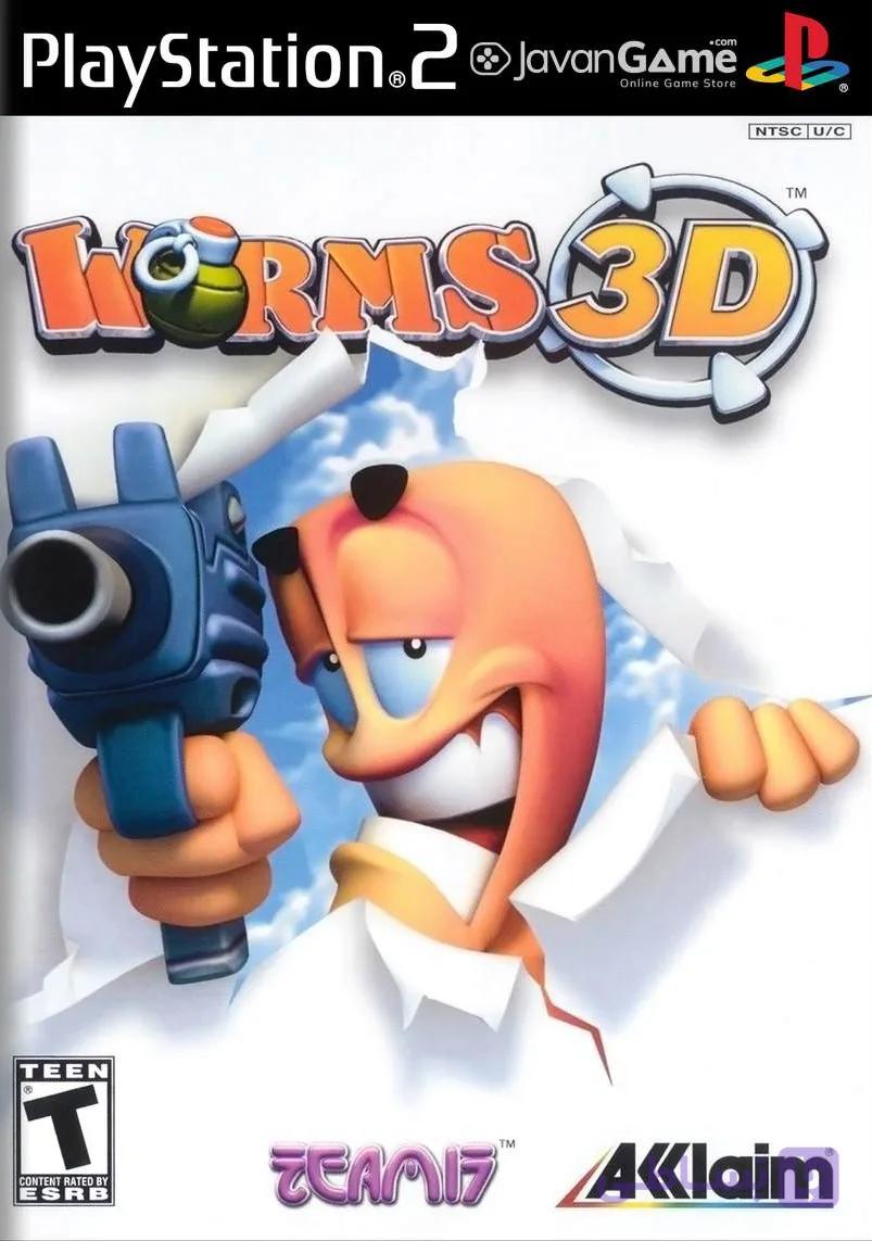 خرید بازی Worms 3D برای پلی استیشن ۲ – ps2 — تصویر 1
