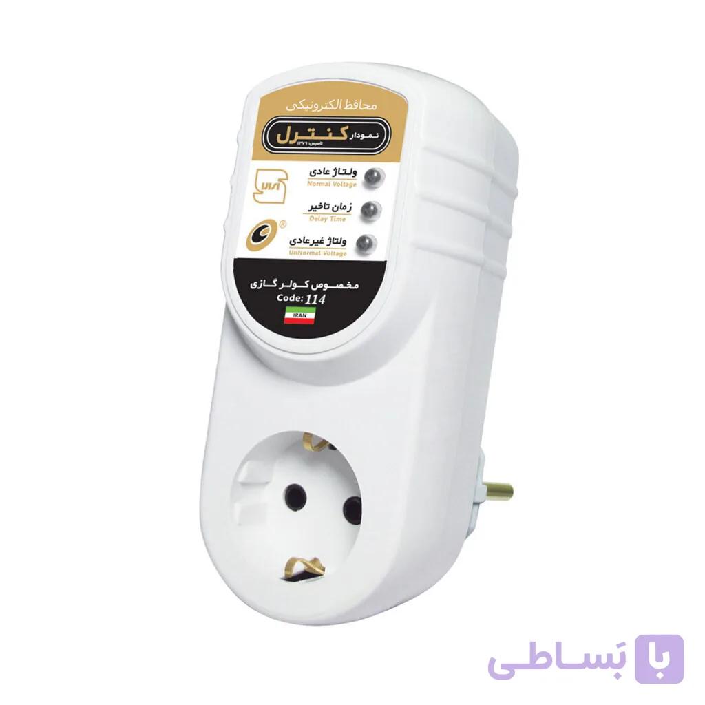 محافظ کولر گازی تک خانه نمودار کنترل مدل M114