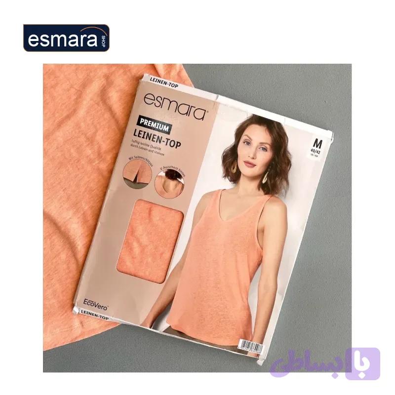 تاپ لینن زنانه بند پهن برند اسمارا — تصویر 1