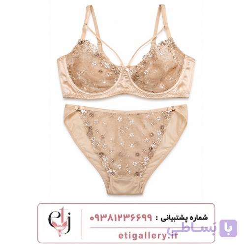 ست شورت و سوتین روژان کد 333 — تصویر 1