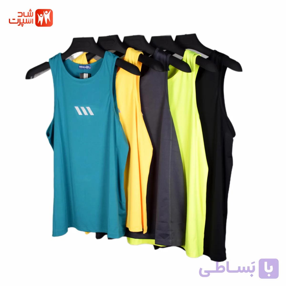 رکابی ورزشی مردانه فلامنت سه خط ادیداس — تصویر 1