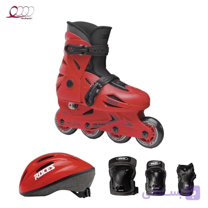 اسکیت روسز اصل اورلاندو تجهیزات ایمنی skate ROCCESS orlando 4 — تصویر 1