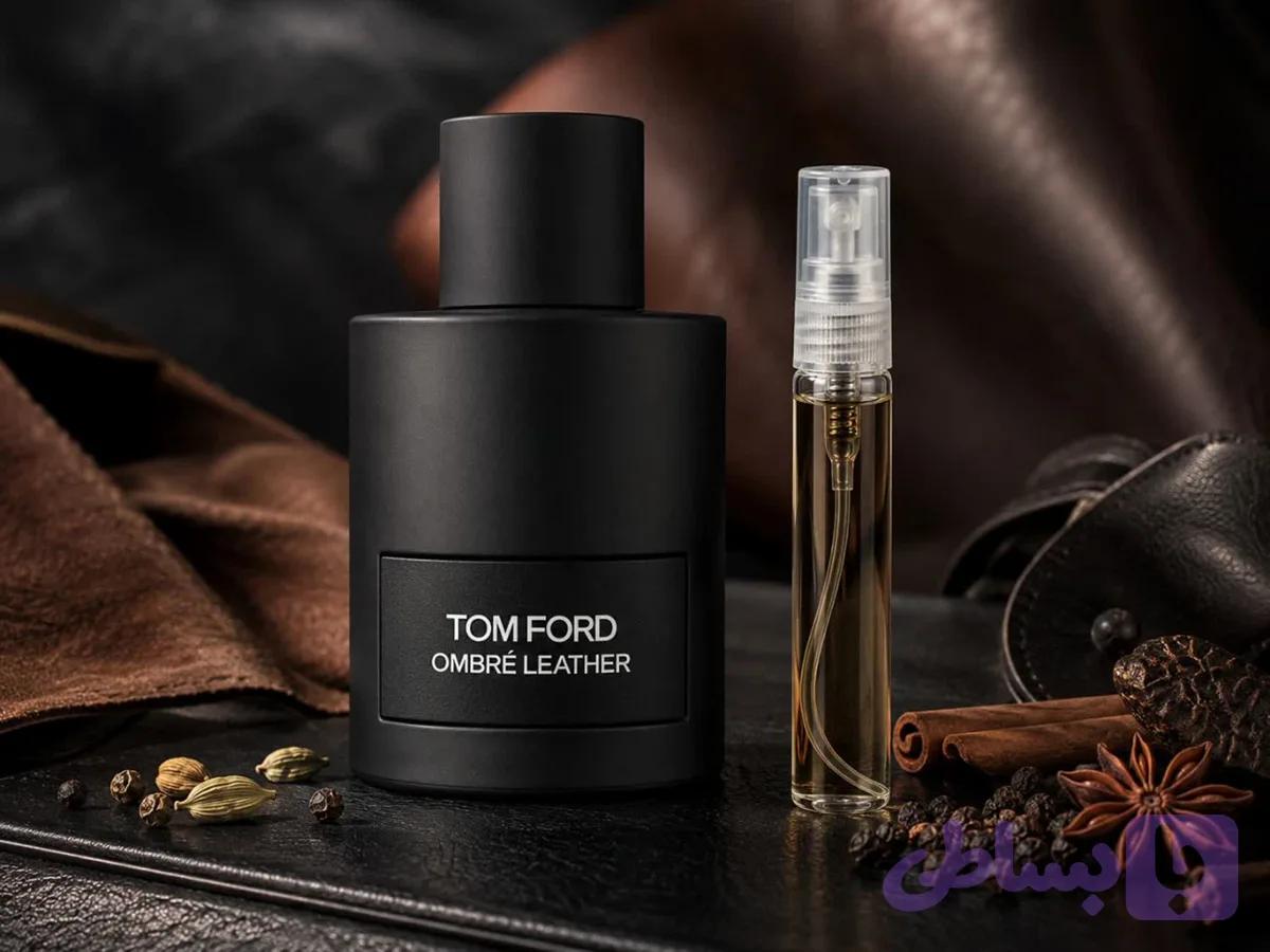 اسانس عطر آمبر لدر 5 گرمی (TOM FORD - Ombre Leather)