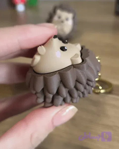 جاکلیدی کلیکی جوجه تیغی ( hedgehog) — تصویر 1