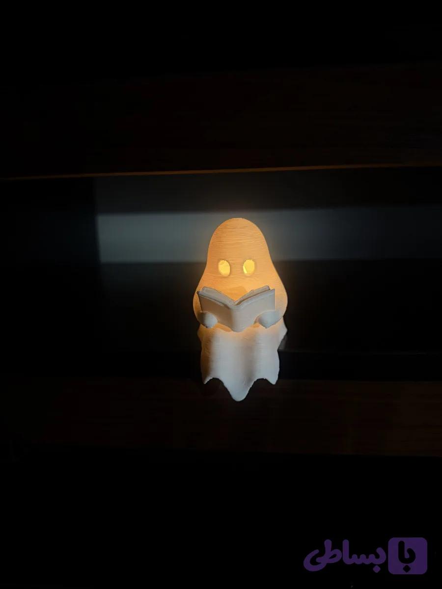 ایکن لایت چراغ خواب روح شبح کتاب خوان (ghost) — تصویر 1