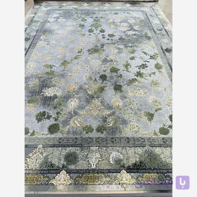 فرش 1200 شانه طرح 8050 سبز اکرولیک (پس کرایه)
