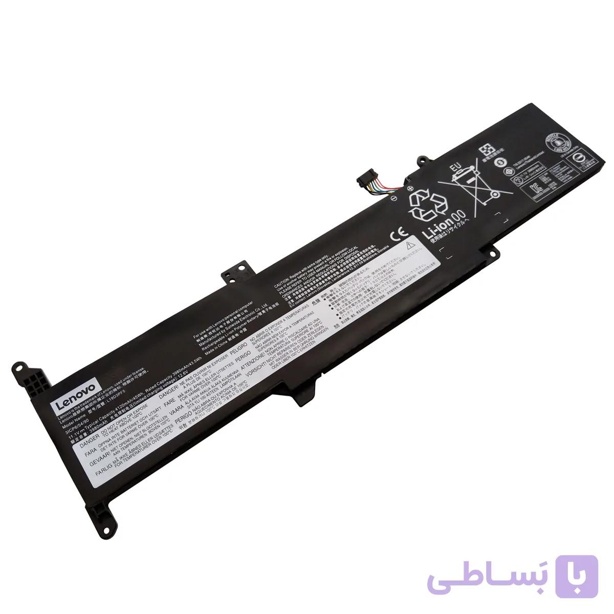 باتری اورجینال لپ تاپ لنوو Lenovo IdeaPad 3-15ARE05 L19D3PF5