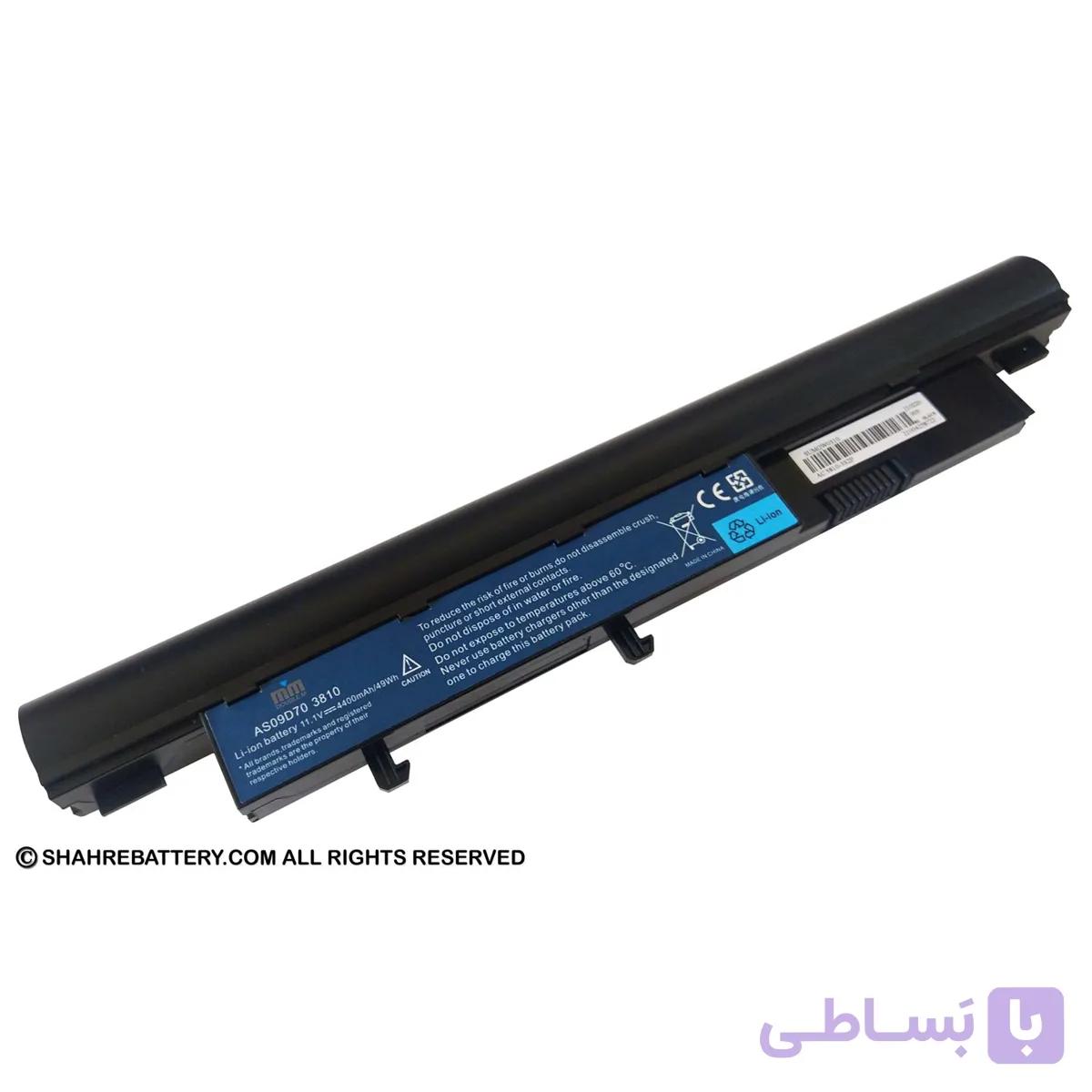 باتری لپ تاپ ایسر Acer Aspire 3810 4810 AS09D70