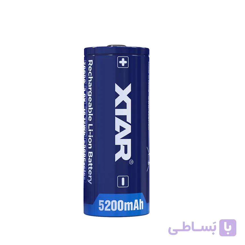 باتری قابل شارژ اکستار XTAR 26650 7000mAh