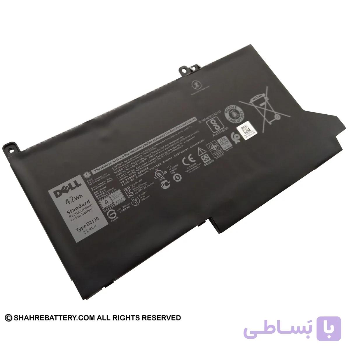 باتری اورجینال لپ تاپ دل Dell Latitude 7390 7490 DJ1J0 — تصویر 1