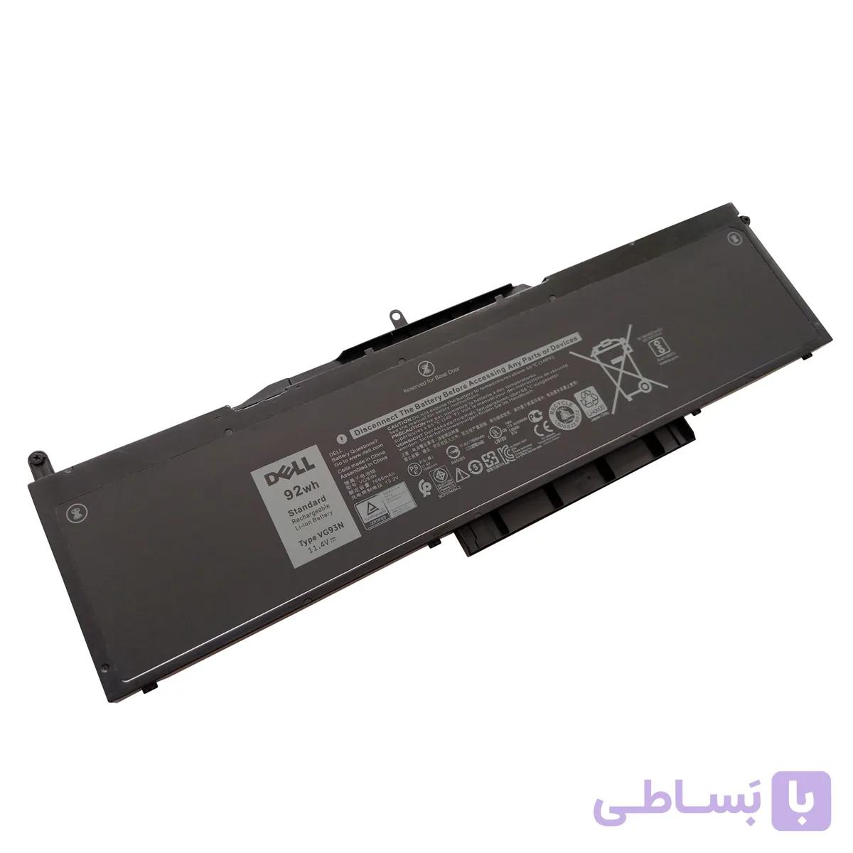 باتری اورجینال لپ تاپ دل Dell Precision 3520 3530 VG93N