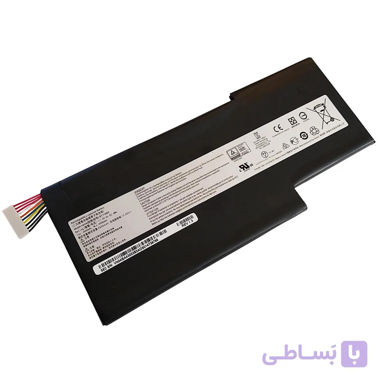 باتری اورجینال لپ تاپ ام اس آی Msi GF63 GF65 GF75 BTY-M6K — تصویر 1