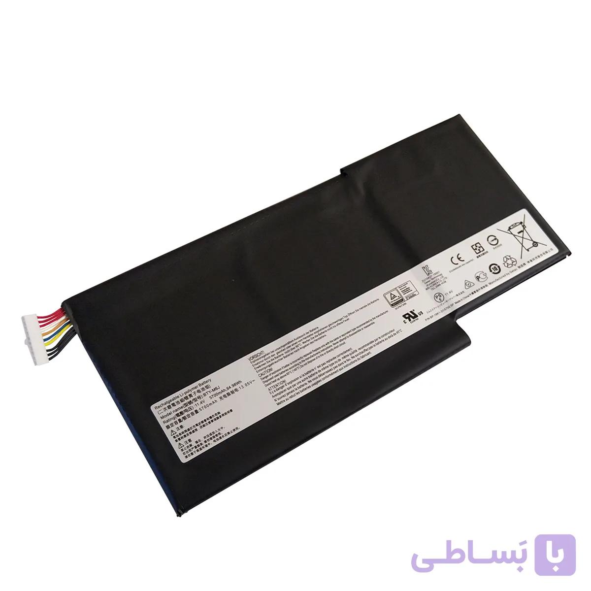 باتری اورجینال لپ تاپ ام اس آی Msi GS73VR BTY-M6J