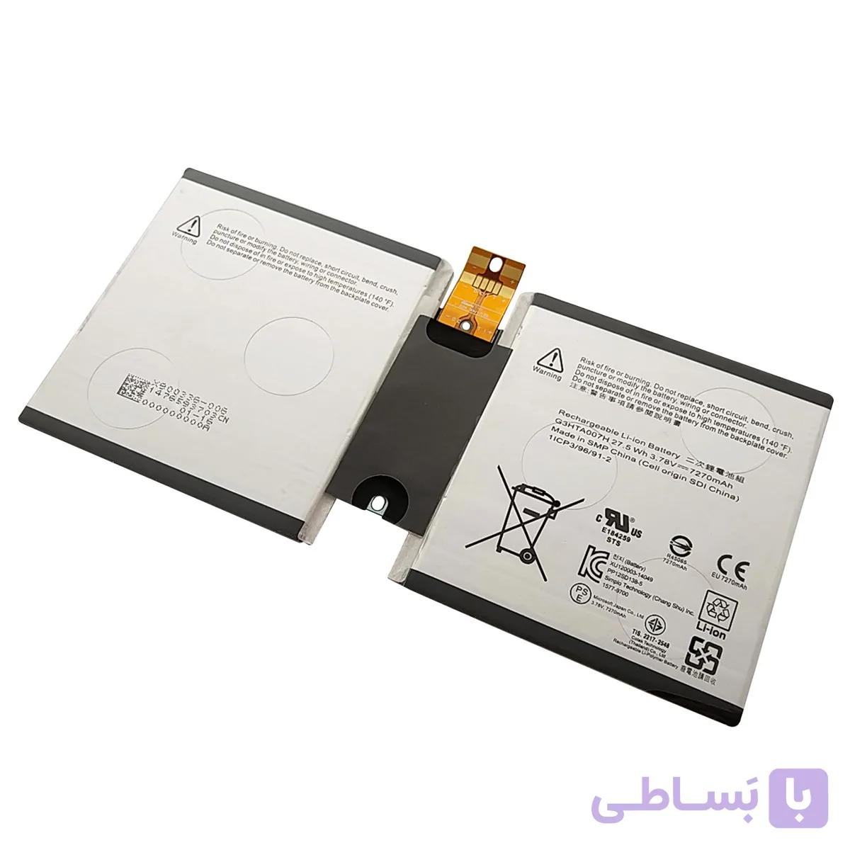 باتری اورجینال تبلت مایکروسافت Microsoft Surface 3 G3HTA007H — تصویر 1