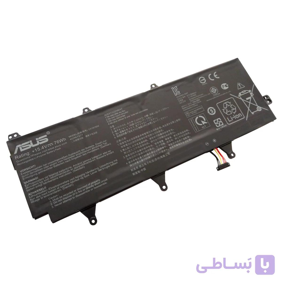 باتری اورجینال لپ تاپ ایسوس Asus GX701 GX735 C41N1802