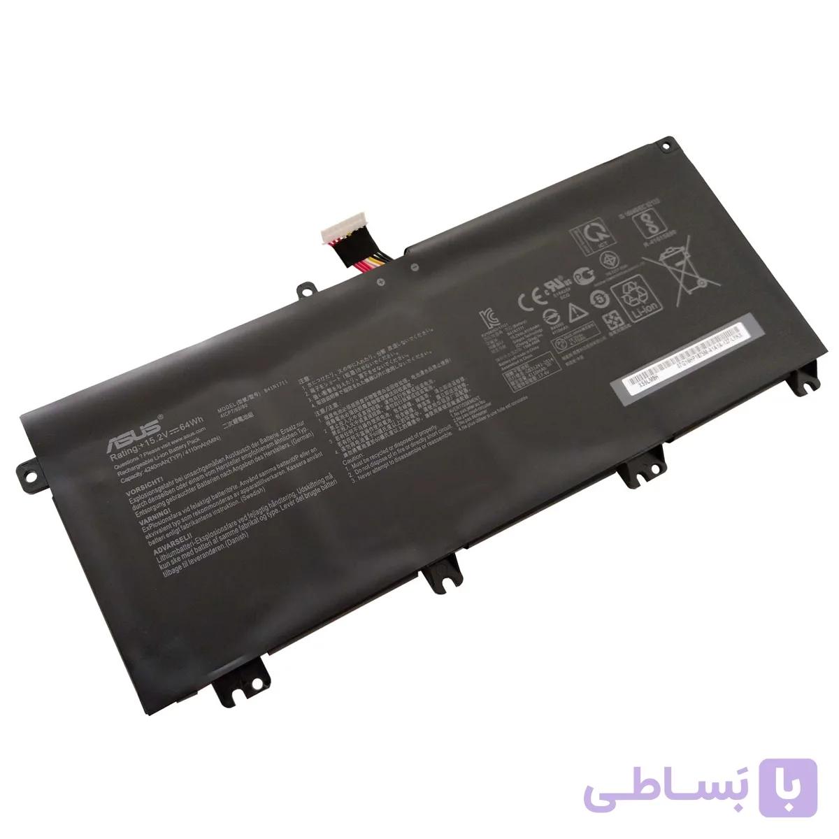 باتری اورجینال لپ تاپ ایسوس Asus FX503 GL503 B41N1711 — تصویر 1