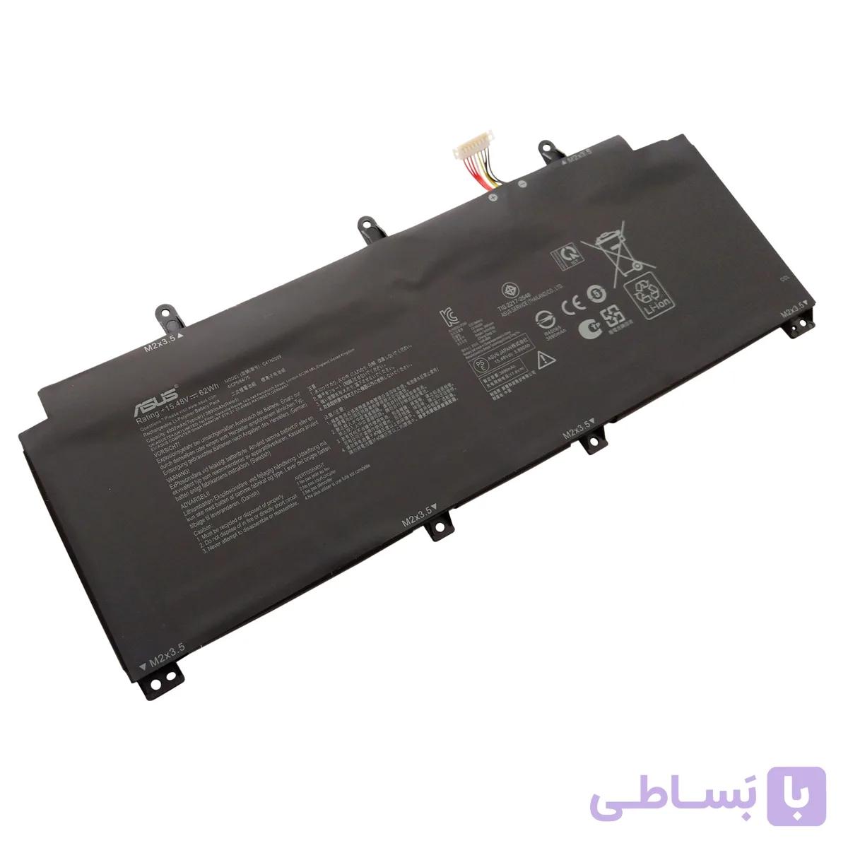 باتری اورجینال لپ تاپ ایسوس Asus ROG Flow X13 GV301QH C41N2009