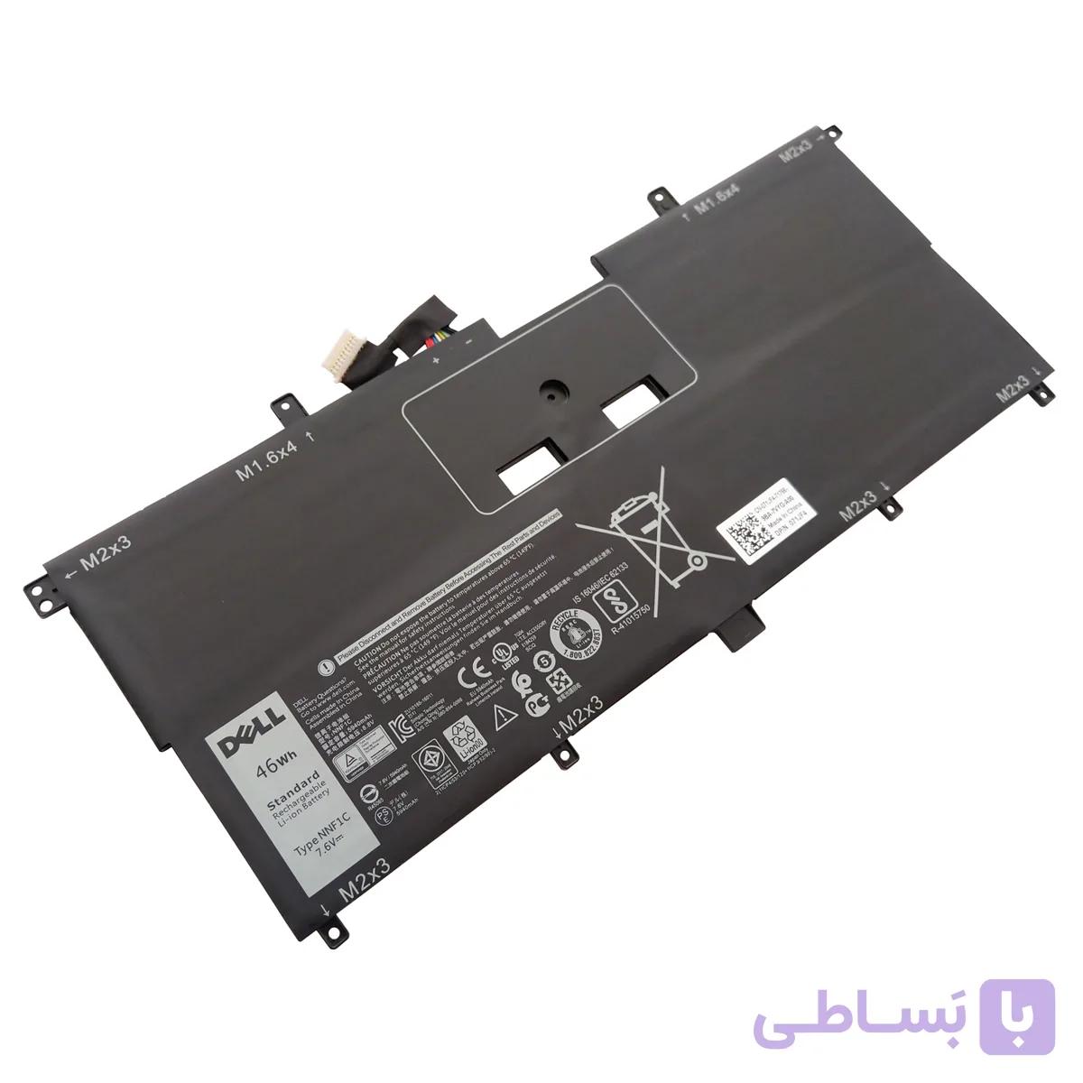باتری اورجینال لپ تاپ دل Dell XPS 13 9365 NNF1C