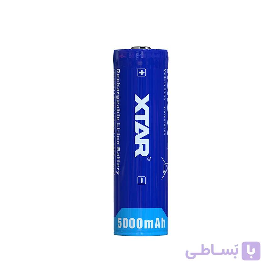 باتری قابل شارژ اکستار XTAR 21700 5000mAh Raw