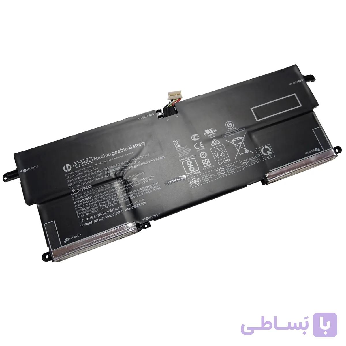 باتری اورجینال لپ تاپ اچ پی HP Elitebook X360 1020 G2 ET04XL