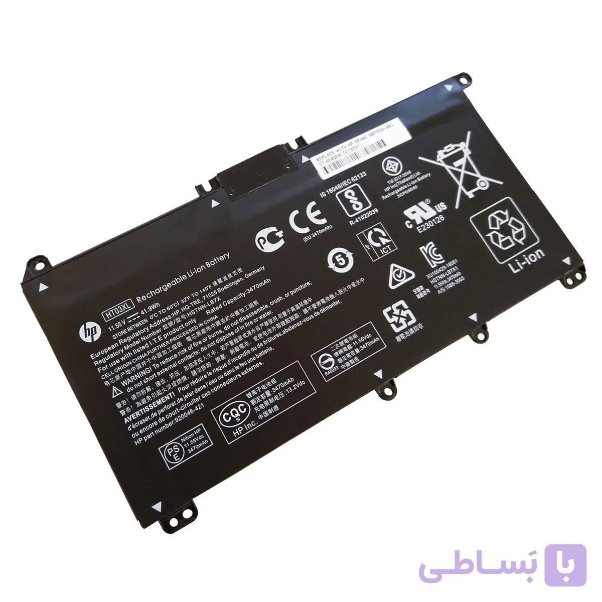 باتری اورجینال لپ تاپ اچ پی HP 240 245 G7 HT03XL — تصویر 1
