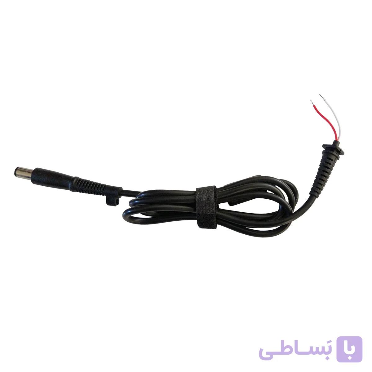 کابل برق تعمیری آداپتور لپ تاپ اچ پی HP 4.5 * 3.0 — تصویر 1