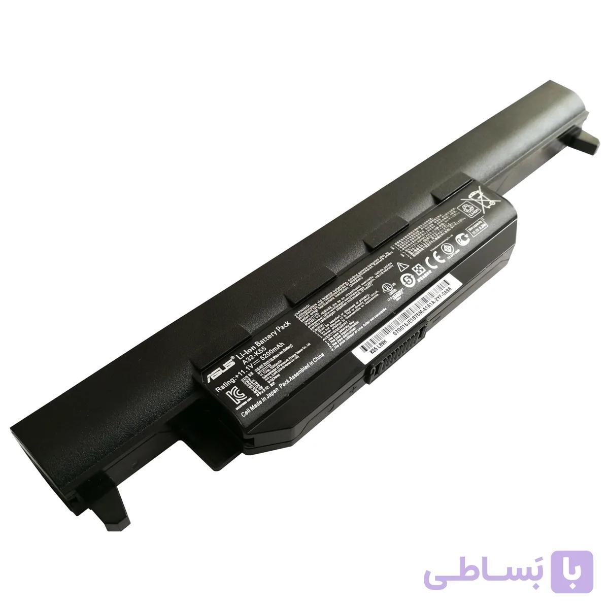باتری اورجینال لپ تاپ ایسوس Asus R500V R700V A32-K55