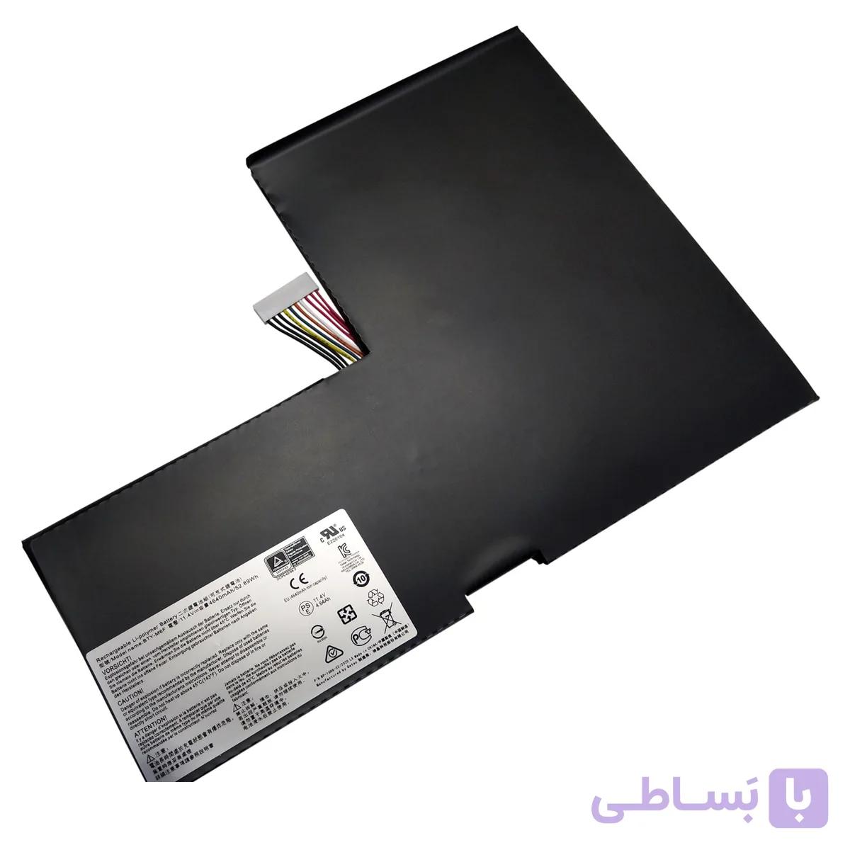 باتری اورجینال لپ تاپ ام اس آی MSI GS60 PX60 WS60 BTY-M6F