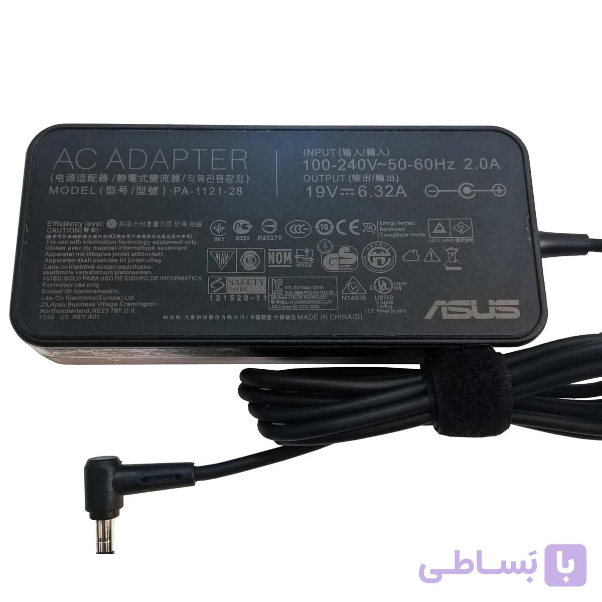 شارژر اورجینال لپ تاپ ایسوس Asus TUF FX504 GD GE GM