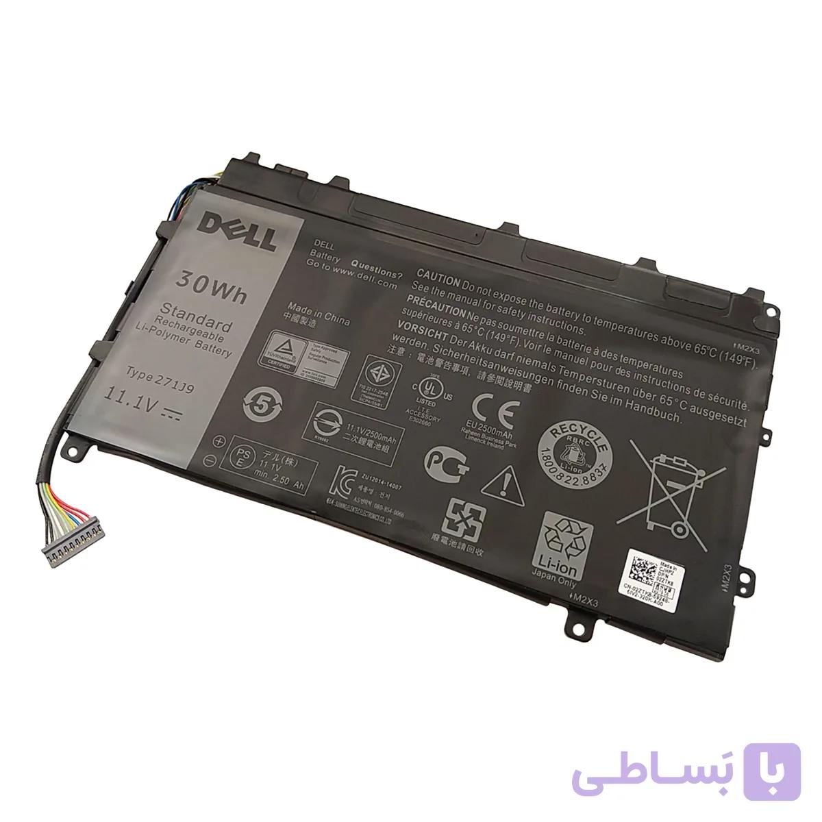 باتری اورجینال لپ تاپ دل Dell Latitude 7350 271J9 — تصویر 1