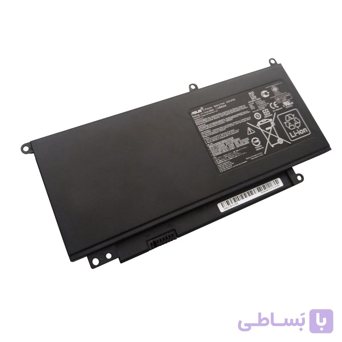 باتری اورجینال لپ تاپ ایسوس Asus N750 R750 C32-N750 — تصویر 1