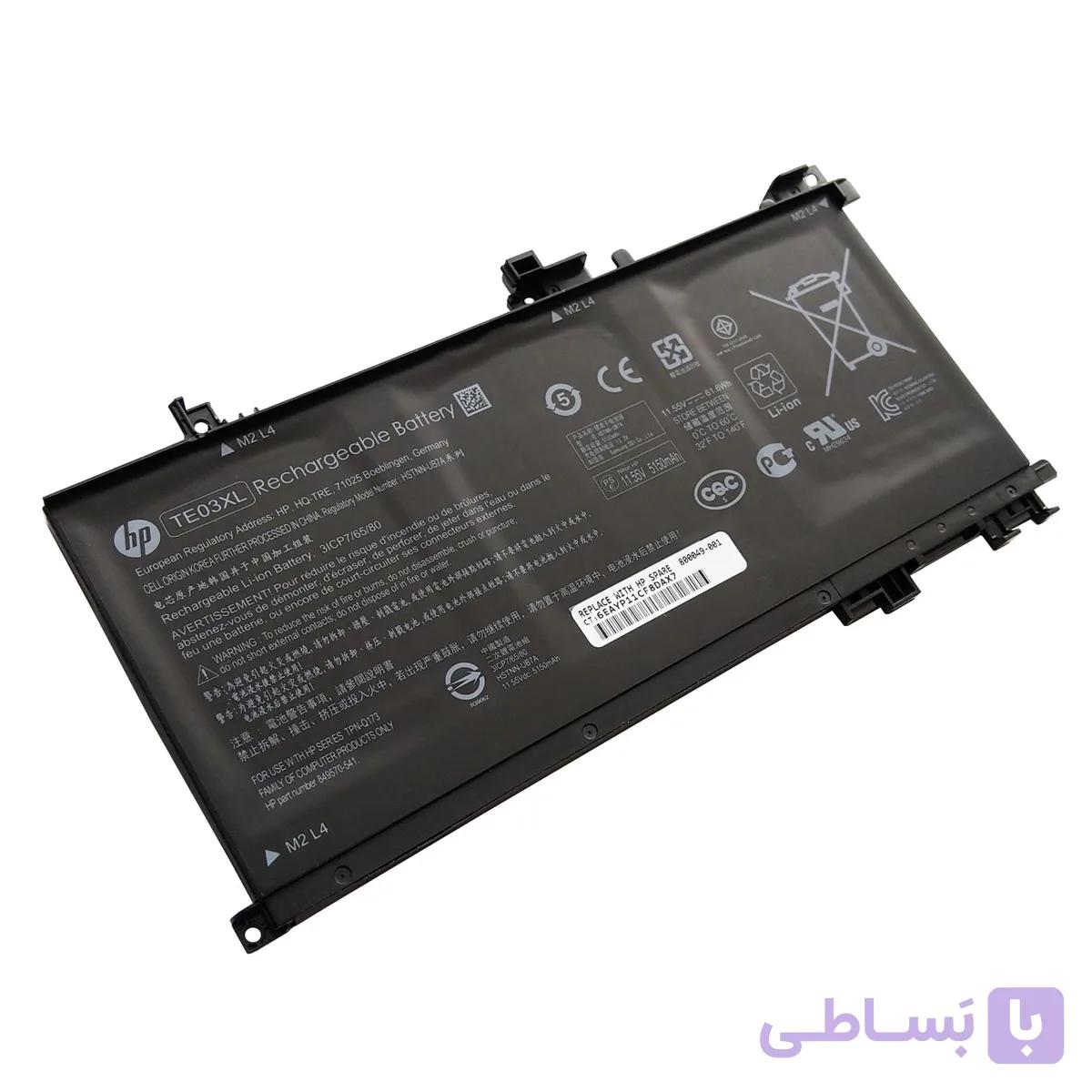 باتری لپ تاپ اچ پی HP WA03XL — تصویر 1