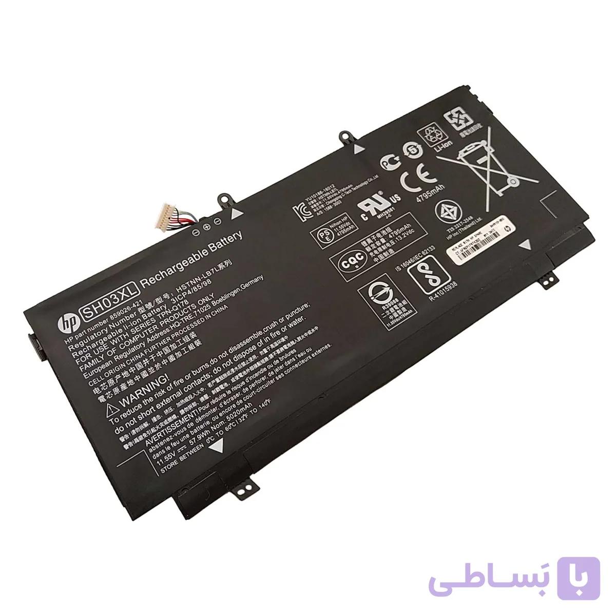 باتری اورجینال لپ تاپ اچ پی HP Spectre X360 13 SP04XL — تصویر 1