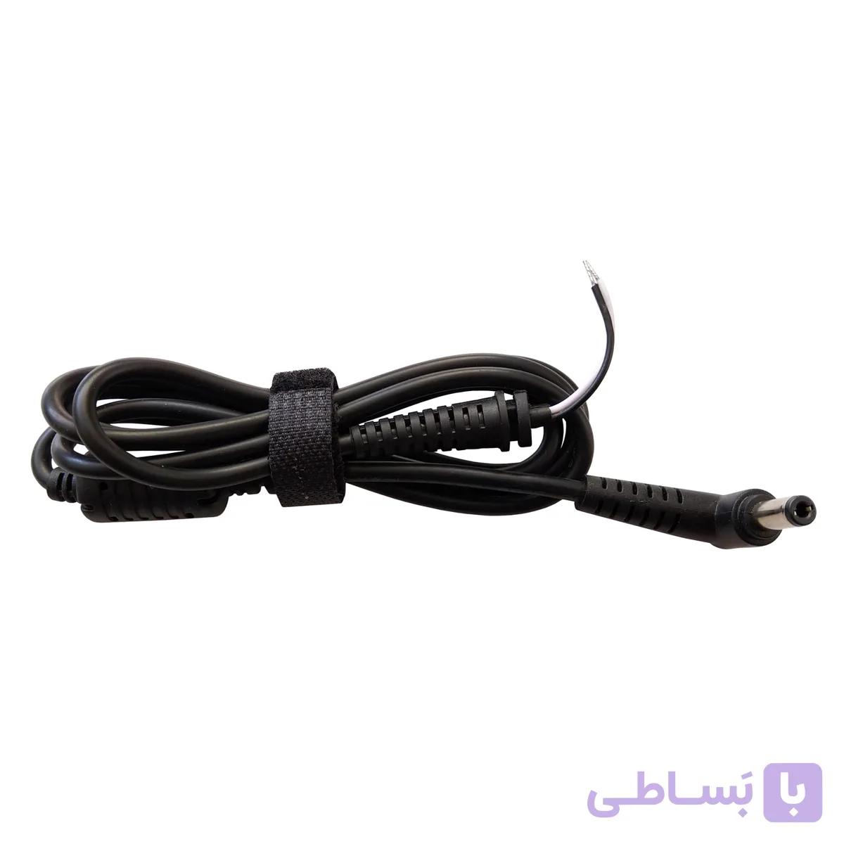 کابل برق تعمیری آداپتور لپ تاپ ایسوس 3.0 * 4.5 Asus — تصویر 1