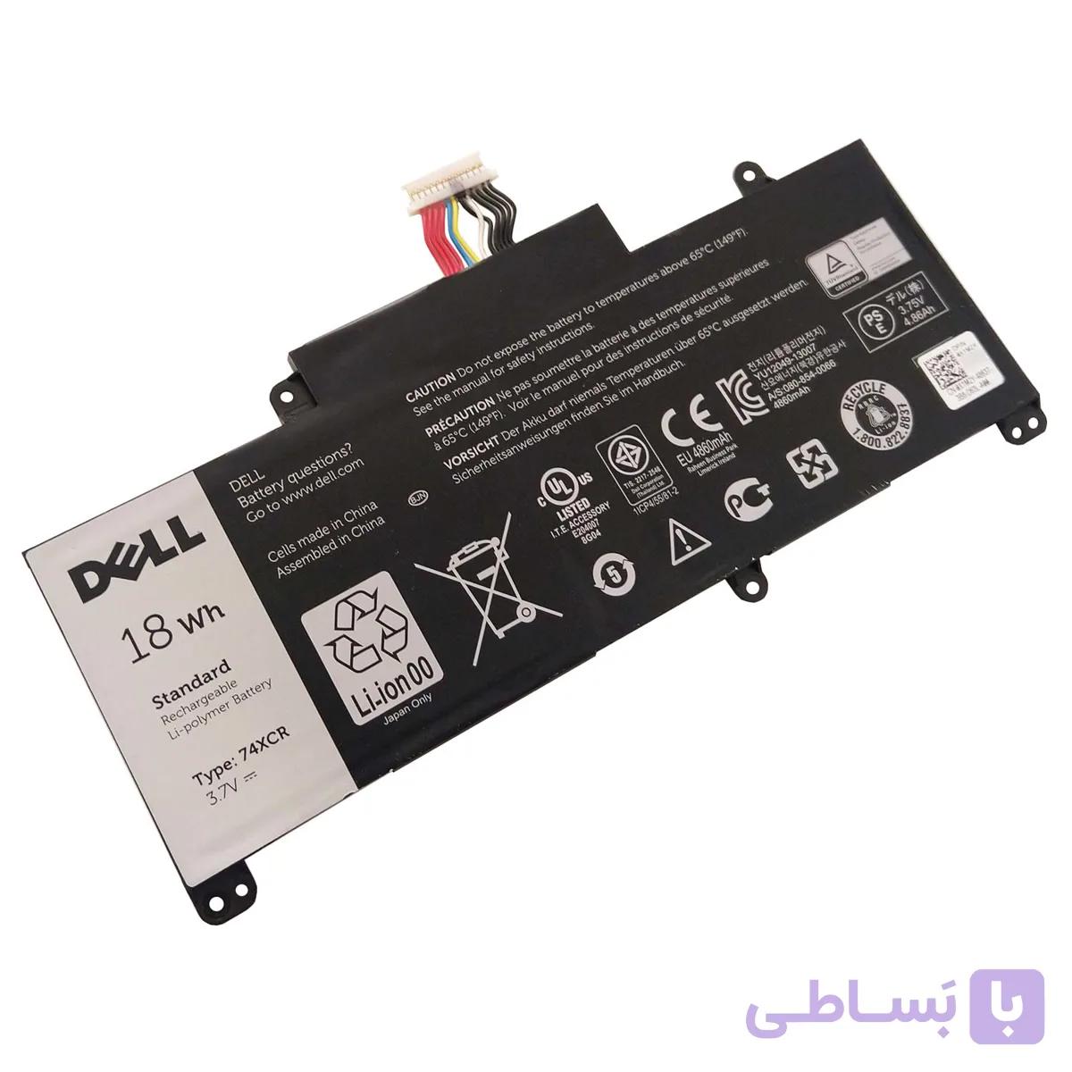 باتری اورجینال تبلت دل Dell Venue 8 Pro 5830 74XCR