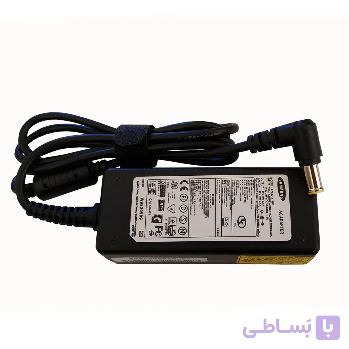آداپتور مانیتور سامسونگ Samsung 19V 2.1A – سر 3.0 * 5.5 — تصویر 1