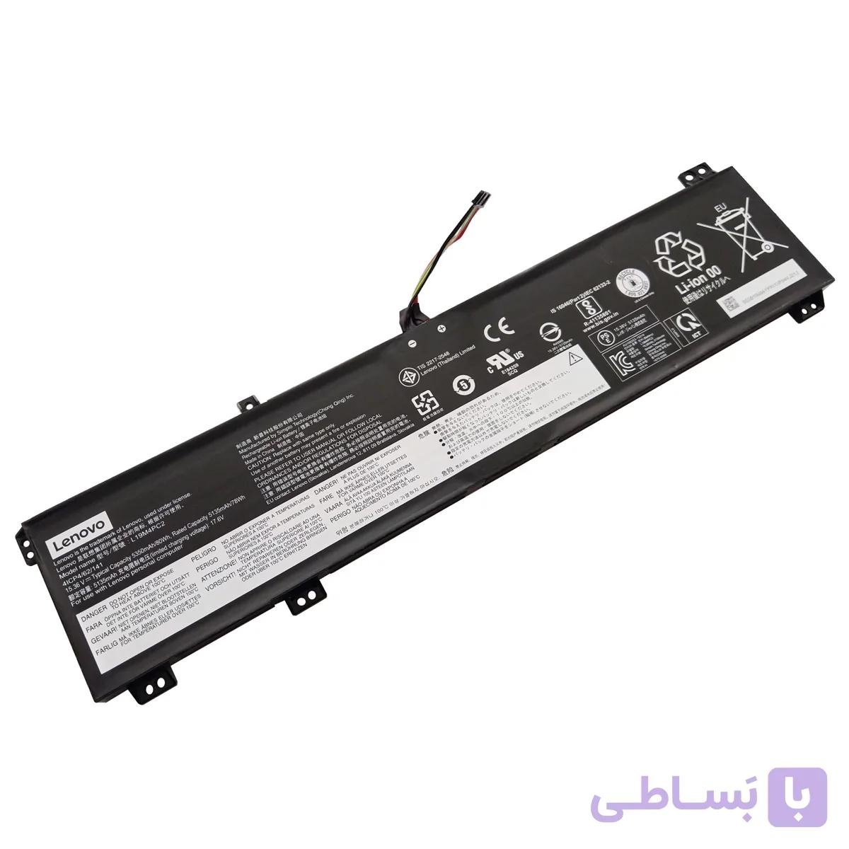 باتری اورجینال لپ تاپ لنوو Lenovo Legion 7 15IMH05 15IMHG05 L19M4PC2