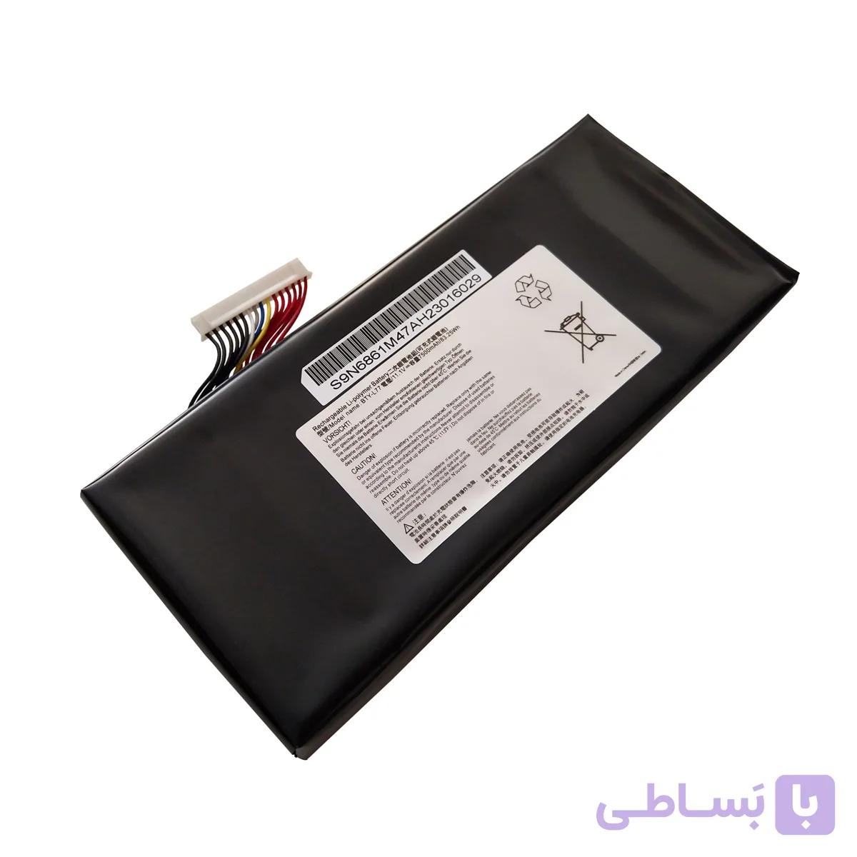 باتری اورجینال لپ تاپ ام اس آی MSI GT72 WT72 BTY-L77