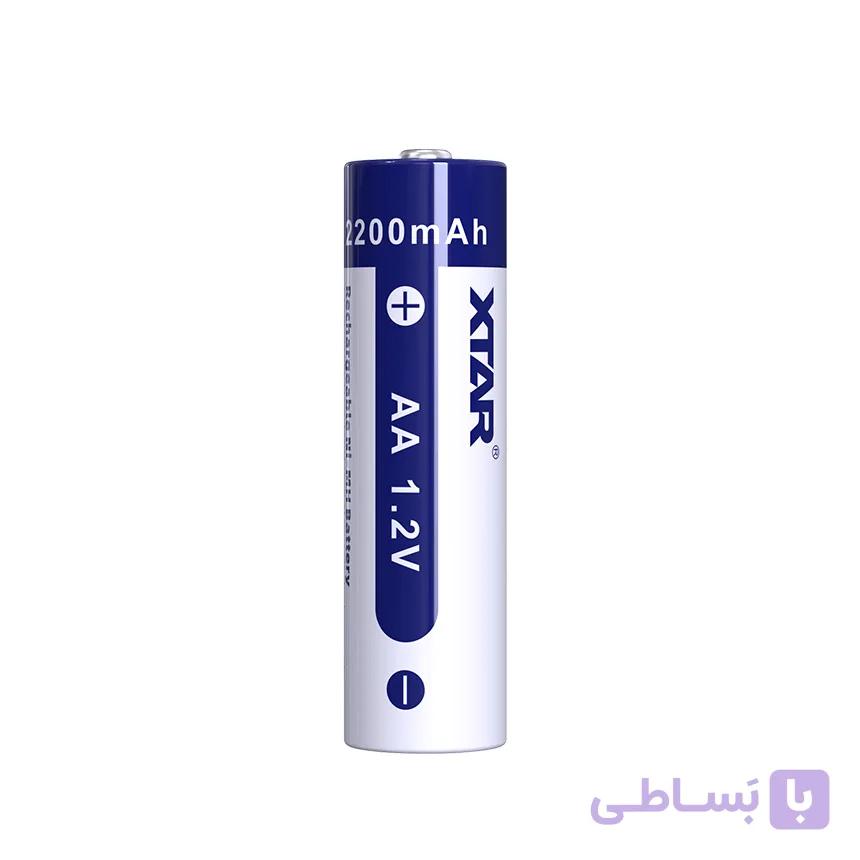 باتری قلمی قابل شارژ اکستار XTAR 1.2V AA 2600mAh