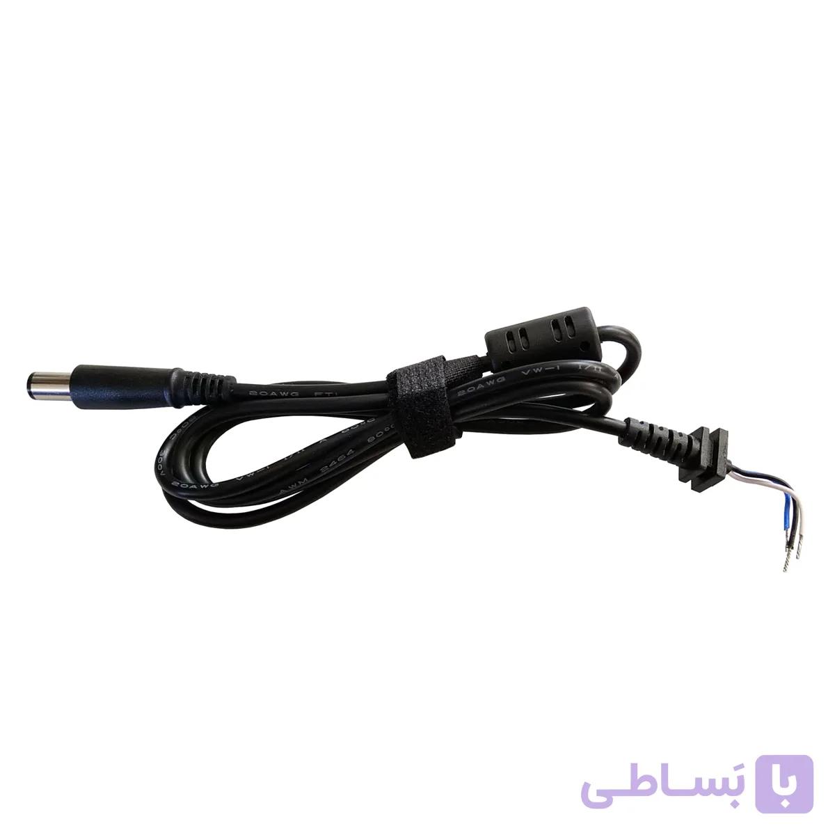 کابل برق تعمیری آداپتور لپ تاپ دل 5.0 * 7.4 Dell — تصویر 1