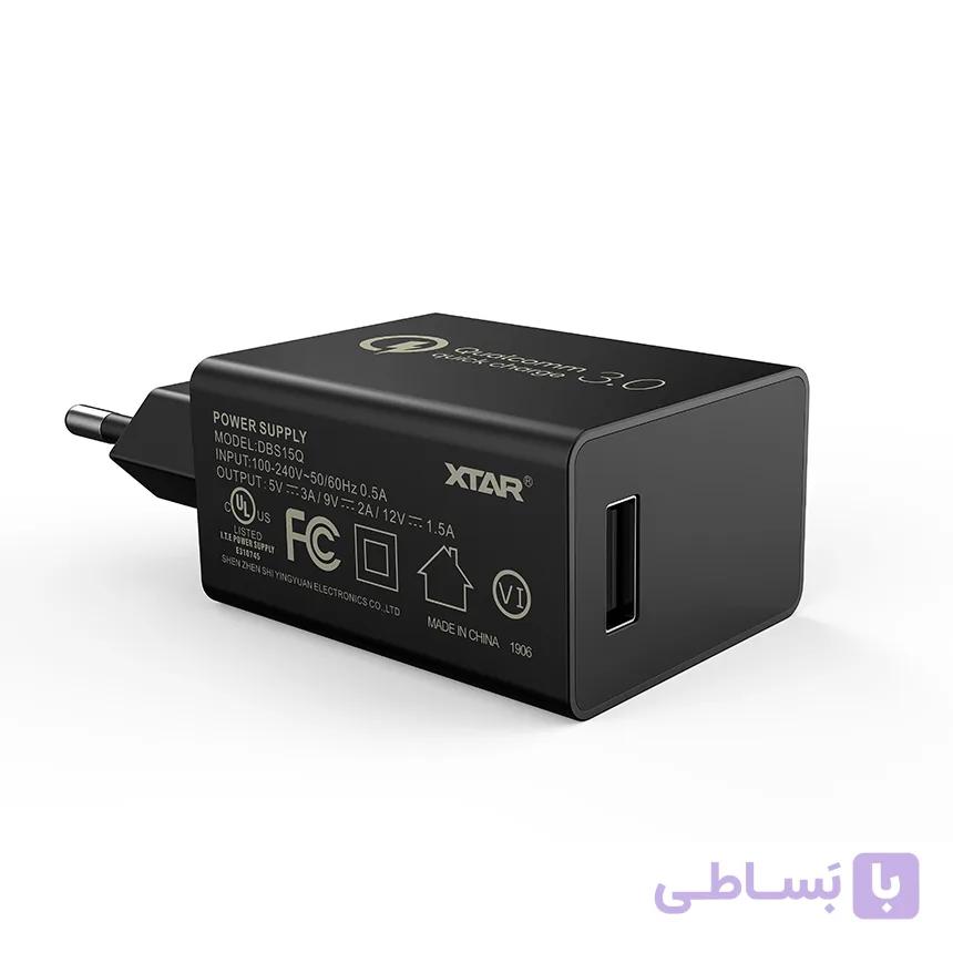 شارژر فست اکستار هوشمند XTAR QC3.0 Fast 9V 2A 18W