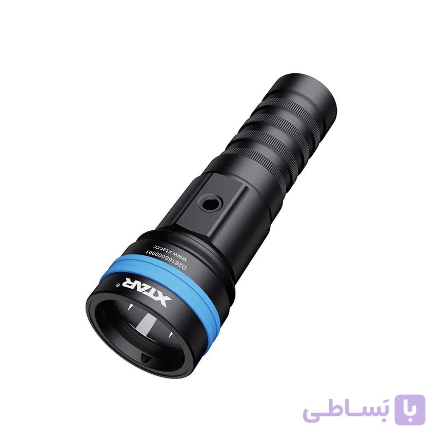 چراغ قوه ضد آب مخصوص غواصی اکستار XTAR D06 1600