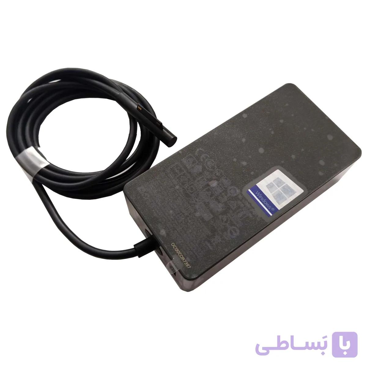 شارژر اورجینال مایکروسافت سرفیس Microsoft Surface 15V 6.33A 102W — تصویر 1