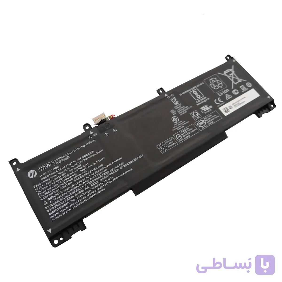 باتری اورجینال لپ تاپ اچ پی HP EliteBook 640 G9 RH03XL