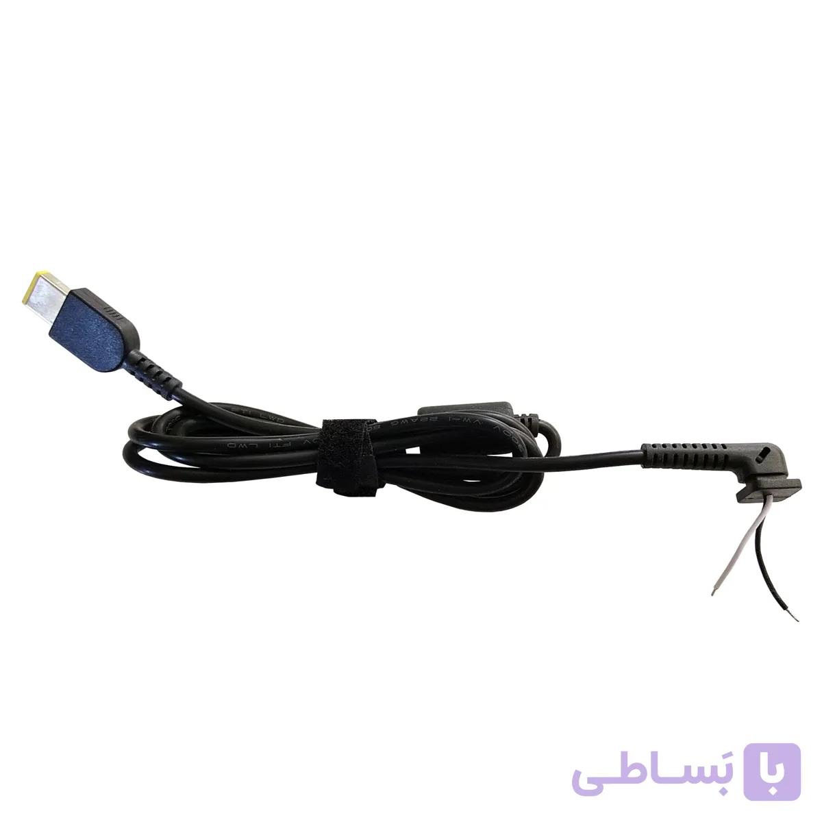 کابل برق تعمیری آداپتور لپ تاپ لنوو 1.7 * 4.0 Lenovo — تصویر 1
