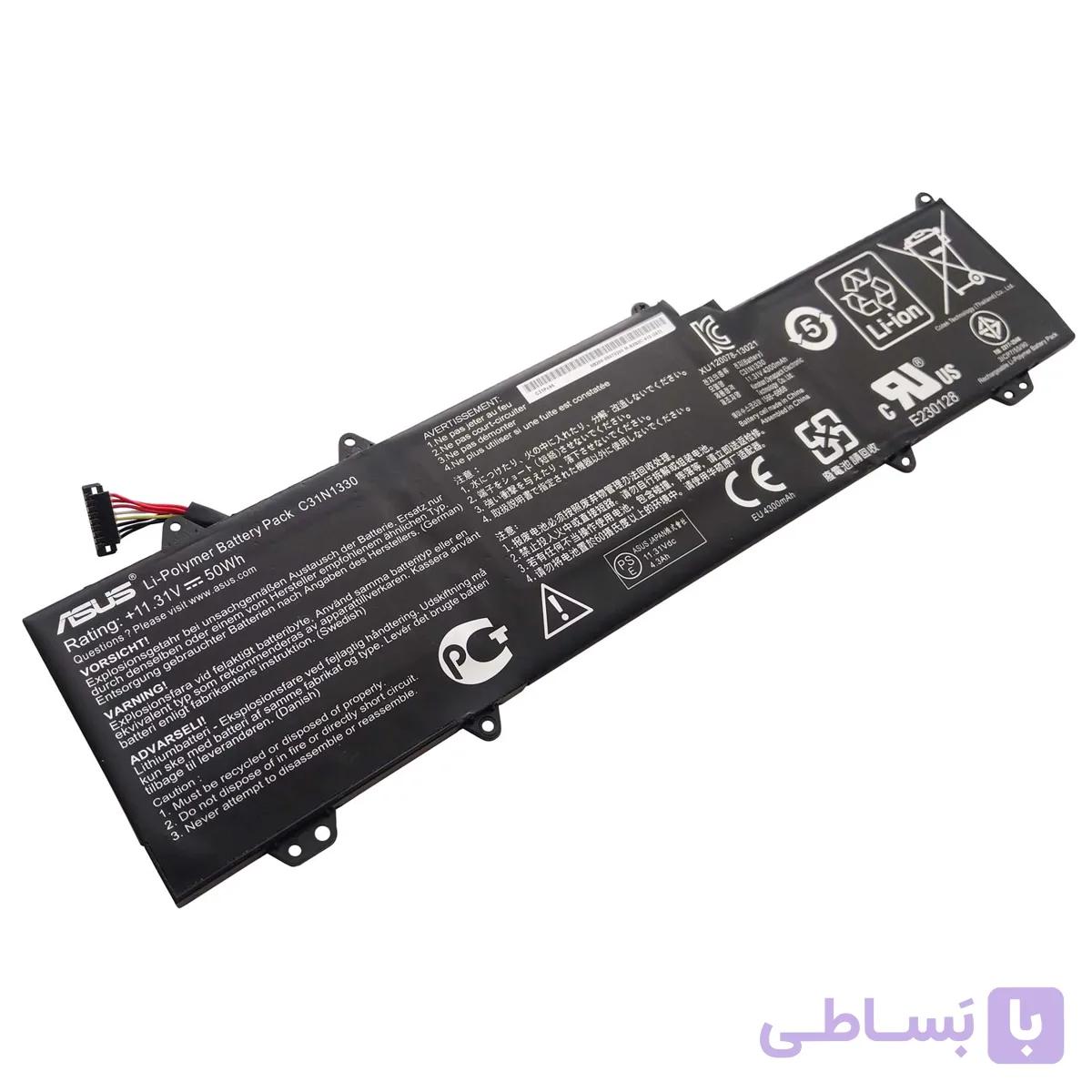 باتری اورجینال لپ تاپ ایسوس Asus UX303L UX32L C31N1330